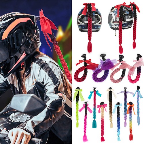 For helmet pigtail - for,